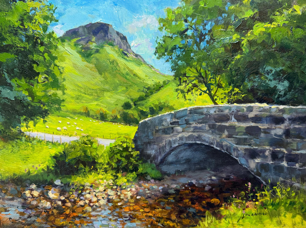 Welcome Summer 9x12 oil