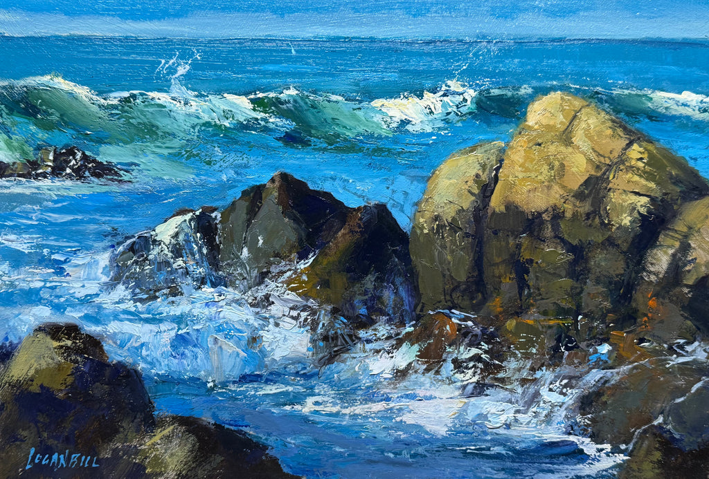 Winter Sunshine, oil, 21x30cm