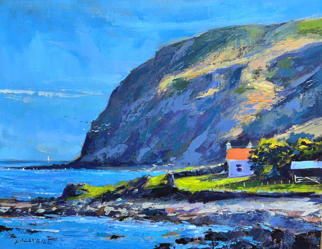 The Sunny Days, oil, 24x30cm
